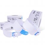 Factory Hospital Wristbands For Accurate Patient Identification Inkjet Printed Thermo-Sensitive Paper ID Wristbands for sale