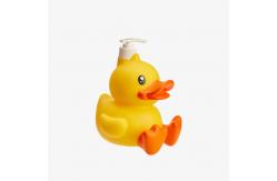 China B.Duck PVC Plastic Toys , Cartoon Yellow Duck Soap Dispenser OEM ODM supplier