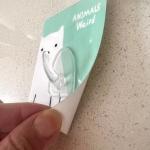 Custom Printing Removable Hook Home Product Magnetic Sticky Hook