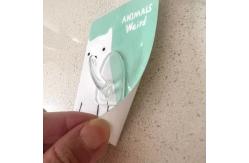 China Custom Printing Removable Hook Home Product Magnetic Sticky Hook supplier