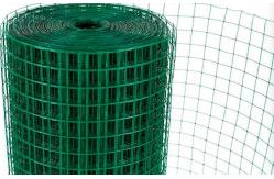 China Galvanized 12X12mm PVC Coated Welded Wire Mesh 1mm Diameter For Cages supplier