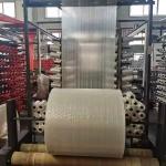 Bright PP Woven Sack Fabric , UV Treated Polypropylene Woven Fabric Roll for sale