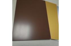 China Durable Exterior Wall Cladding , Copper Aluminium Composite Panel Building Construction Material supplier
