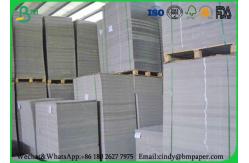 China Smooth Surface Grey Back Duplex Board 200gsn - 450gsm For Hardcover Book Cover supplier