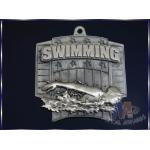 Antique Gold Plating Custom Engraved Medals Personalised Medallions For Sports for sale