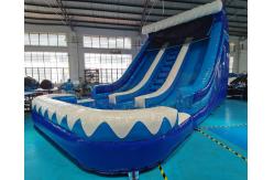 China Double Side PVC Tarpaulin Inflatable Pool Slide For Advertisement supplier