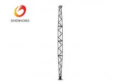 China Aluminum Alloy Tower Erection Tools Lattice Single Gin Pole To Assemble And Erect supplier
