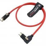 Alvin's Red Locking USB C Cable for Blackmagic 4K G2 20in 10Gbps for sale