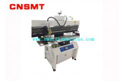 China Durable SMT Line Machine CNSMT-S398 High Precise Semi - Auto PCB Printing Machine supplier
