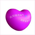 Customized PVC DIGITAL PRINT Valentines Decoration Giant Inflatable Red Heart Huge Inflatable Heart for sale