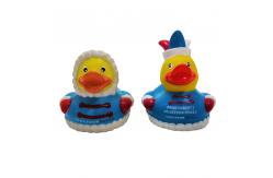China ECO Friendly Unique Bath Rubber Ducks / Bathtub Fun Bath Toys For Toddlers supplier