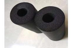 China ACMF Foaming 2cm Black Rubber Foam Insulation Pipe Inner Dia 114mm supplier
