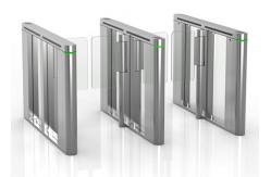 China 0.2s 100W Access Control Barrier Gate Rfid Card Pedestrian Turnstile Gate supplier