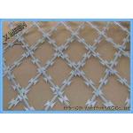 Electro Galvanized Wire For Bto-22 Welded Flat Razor Wire Mesh for sale