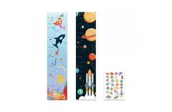 China Children's Removable Laminated Poster Board Dry Erase Growth Chart Poster supplier