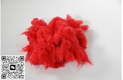China Pure Recycled Polyester Staple Fibre B Grade With 100% Material supplier