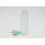 24mm Flat Shoulder Empty Refillable Perfume Bottles With Green Frosting Powder