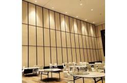 China Custom Made Workstation Sliding Folding Partition Walls Panel 85mm Thickness supplier