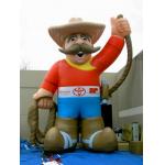 advertising inflatable cowboy model for sale for sale