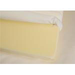 High Density Memory Foam Mattress Toppers White Rolled Packing
