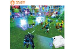 China Mech Warrior Interactive Projection Game Wall Projector For Naughty Castle supplier