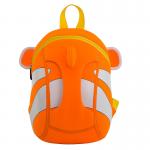 Girls Zipper School Backpack Bag ClownFish Shape , Kids School Backpack for sale