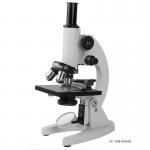 Student Portable Digital Microscope Mono Vertical Tube Triple Revolving Nosepiece
