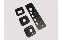 China CNC Machining Aluminum Parts Front Audio Panel With Milling ISO supplier