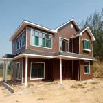 Light Steel Frame Structure Prefab House Villa Free Design Quick Assembly for sale