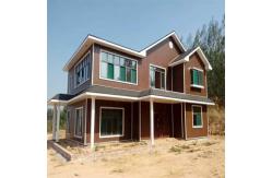 China Light Steel Frame Structure Prefab House Villa Free Design Quick Assembly supplier