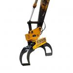 Wood Cutter 6t Excavator Tree Shear Construction Equipment Accessories for sale