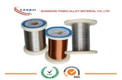 China 0.12mm Precision Resistance CuNi6 Copper Nickel Alloy Wire for Electric Relay supplier