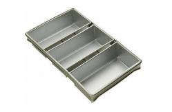 China                  Rk Bakeware China-Foodservice 44405 Glazed 3 Strap Aluminized Steel Hearth Bread Pan              supplier