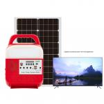 Off Grid Solar Energy Lighting System Portable Rechargeable Power Station