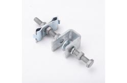 China Galvanized Steel Down Lead Clamp Metal ADSS For Pole And Tower supplier