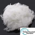 PET Material Recycled Polyester Staple Fiber Anti Bacteria For Spinning for sale