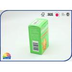 Designed 350g Coated Paper Folding Carton Boxes Customized Logo Embossing