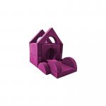 Imaginative Play Modular Play Sofa Polyester Inner Liner 14PCS Foam Climbing Couch