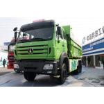 6*4 Drive Mode Used Construction Trucks Beiben 336hp Left Hand Drive Euro 4 Flat Cab for sale