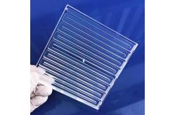 China CNC Finishing Custom High Temperature Quartz Slotted Polishing Scrub Sheet supplier