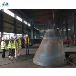SA516 Gr70 Cone Dish Head 2500mm Diameter for sale