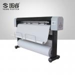 Double Heads Eco Solvent Plotter , High Speed Sublimation Plotter Printer