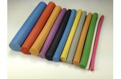 China Flexible Silicone Foam Strip Customized Logo For Liquid Transportation Materials supplier