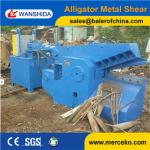 120ton Scrap steel cutting machine Q43-1200 scrap metal Alligator Shears For Sale with manual feeding for sale