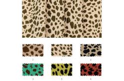 China Jersey Spandex Leopard Printed Polyester Rayon Knitted Fabric Stretch supplier