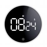 1.1 Inch Digital Kitchen Timer LED Twist Setting Magnetic Backing