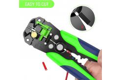 China Electrical Wire Stripper And Crimper , Durable Adjustable Wire Stripping Tool supplier