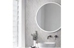 China Mosaic Carrara White Special Shaped Marble Stone Tile Kitchen Wall Floor Tile supplier