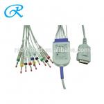 10 Lead EKG Cable Banana 4.0 IEC 3.6M Medical Materials Accessories DB-15 Connector for sale