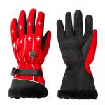 3.7V Rechargeable Battery Heated Ski Mittens Heated Ski Gloves Womens Lycra Fabric for Winter Outdoor Sports for sale